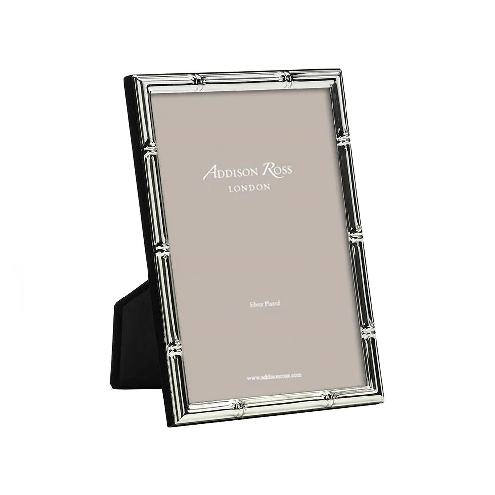 Addison Ross Bamboo Silver Frame, 4*6