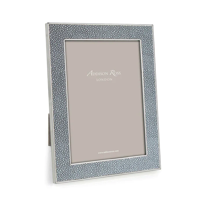 Addison Ross Grey Shagreen & Silver 4*6 Frame