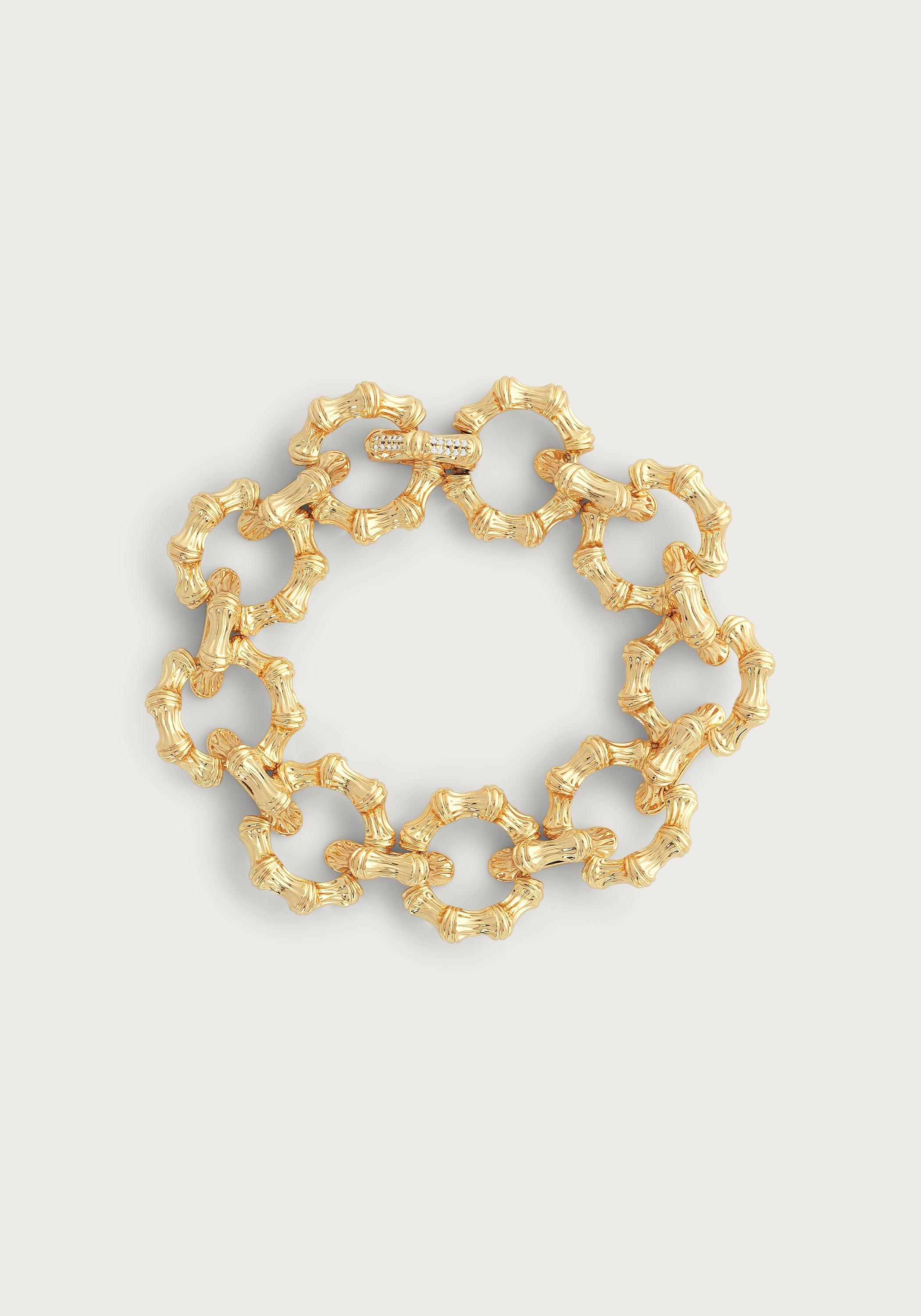 Anabel Aram Bamboo Chain Bracelet