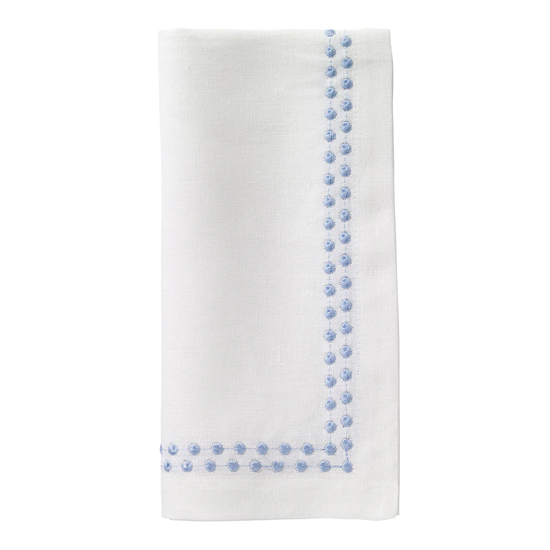 Bodrum Pearls Ice Blue Napkin