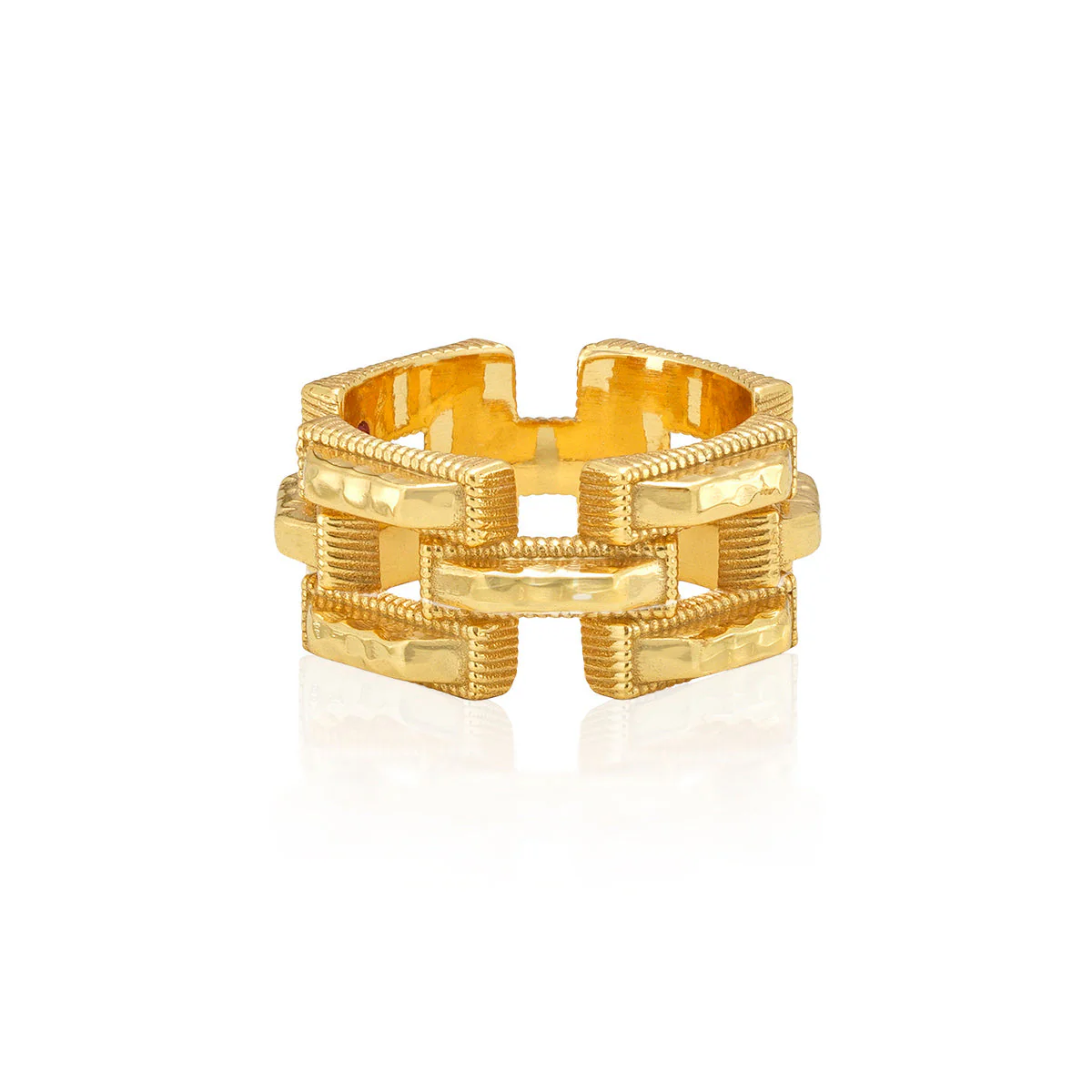 Capucine De Wulf Pathway Gold Ring, Size 9
