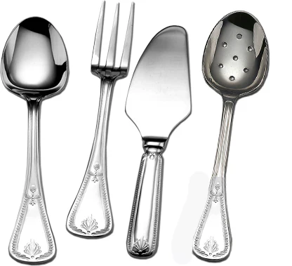 Couzon Consul Stainless 4Pc. Hostess Set