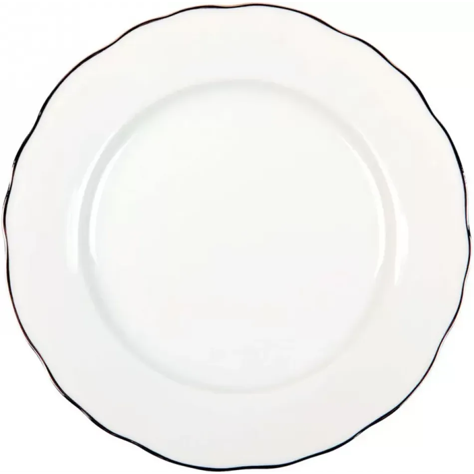 Deshoulieres Colbert White Platine Presentation Plate