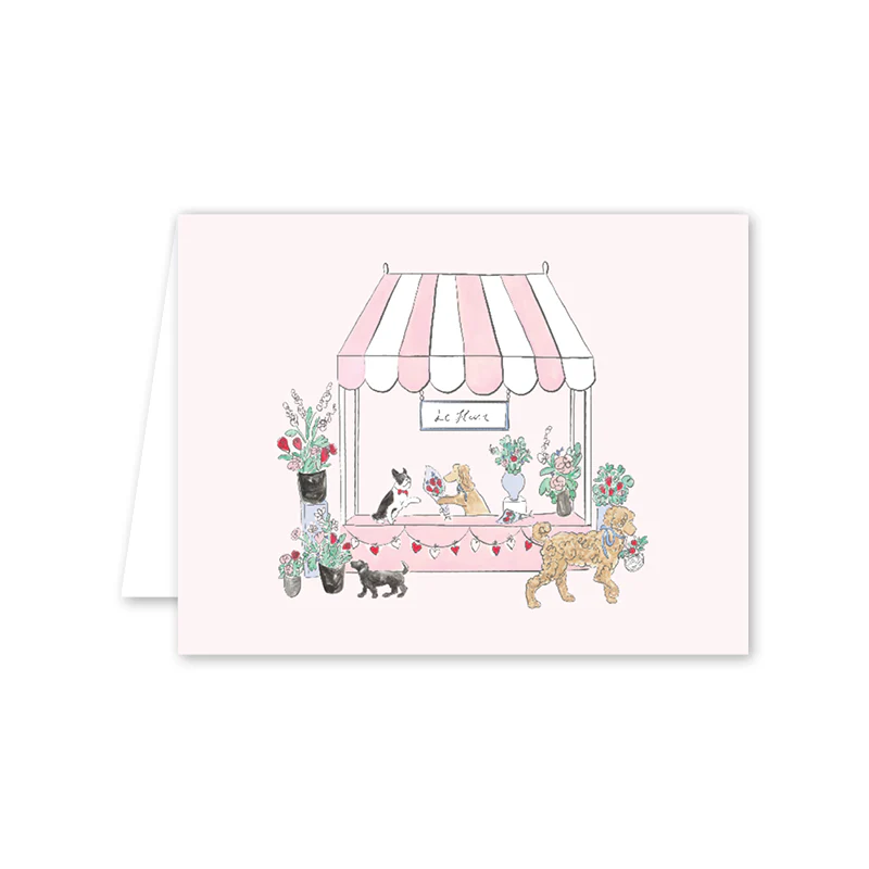 Dogwood Hill Lovely Blooms Pups Card - Image 2