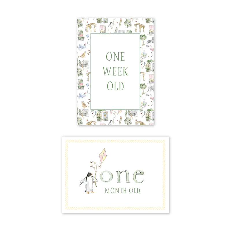 Dogwood Hill Zoo in the City Milestone Cards, Set of 15 - Image 2