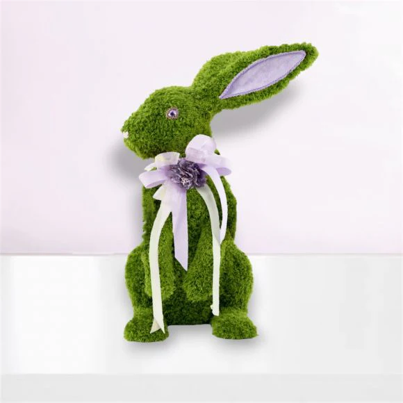Garden Lilac 17" Standing Bunny