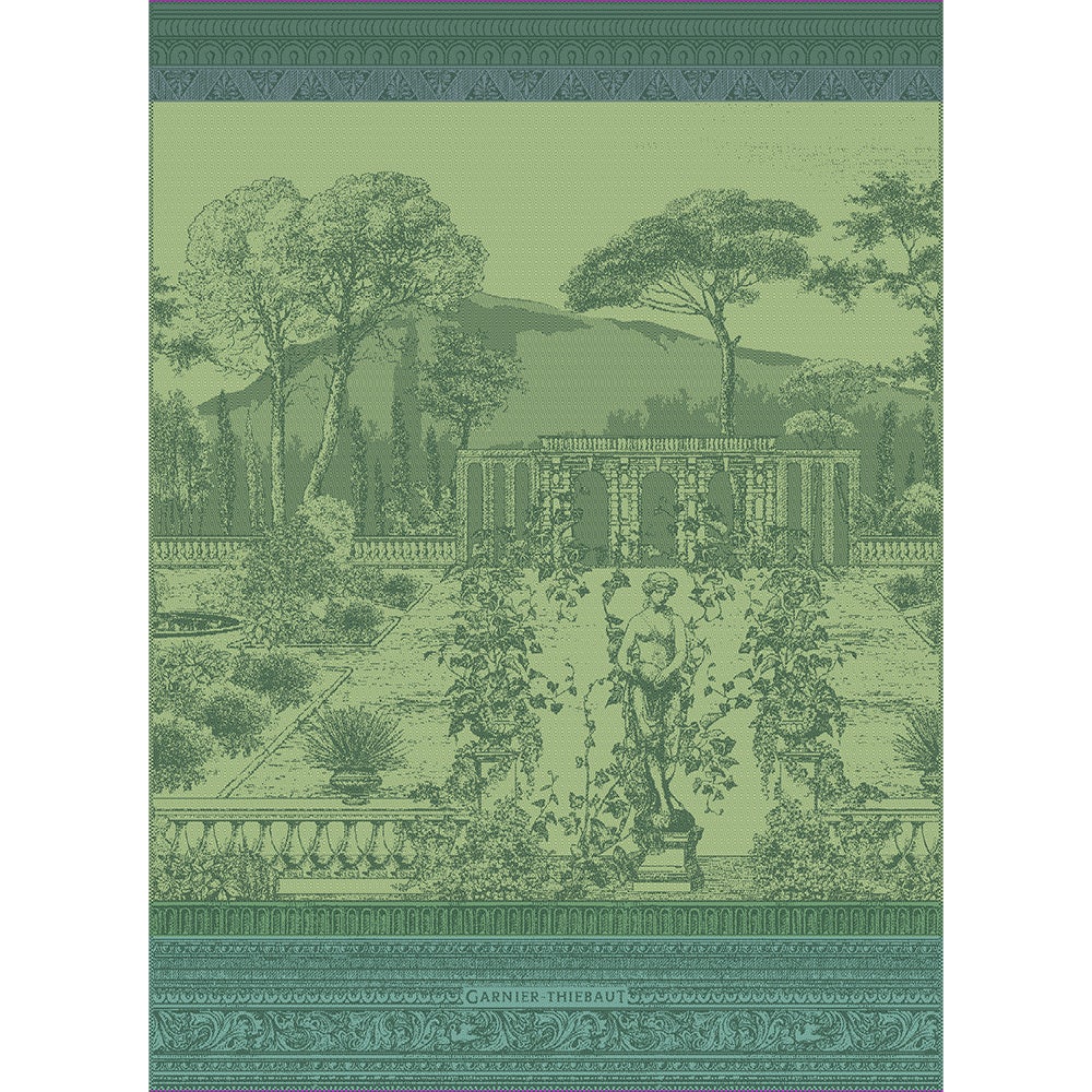 Garnier Thiebaut Jardin Spirituel Vert Kitchen Towel