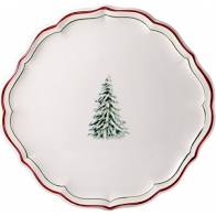 Gien Filet Noel Cake Platter
