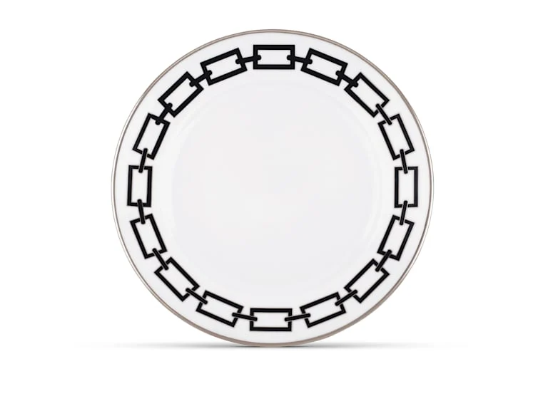 Ginori 1735 Catene Dinner Plate, Nero