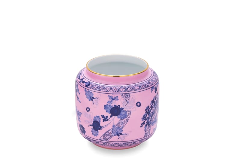 Ginori 1735 Oriente Italiano Azalea Candle Holder Vase