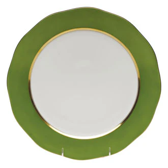Herend Silk Ribbon Fern Charger