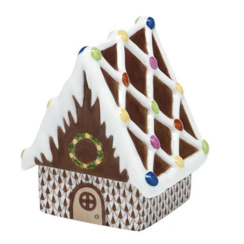 Herend Chocolate Gingerbread House