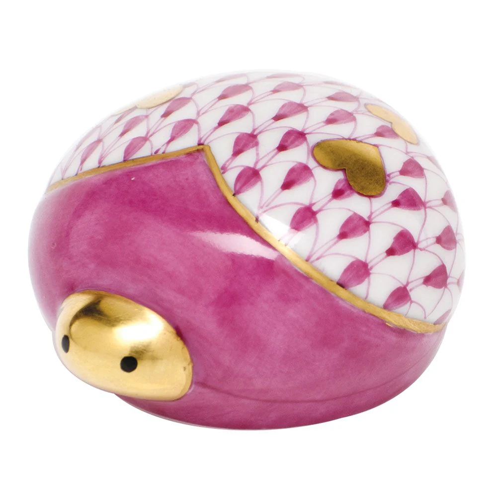 Herend Raspberry Love Bug