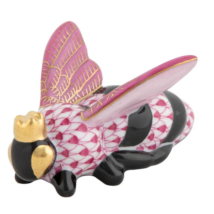Herend Raspberry Queen Bee