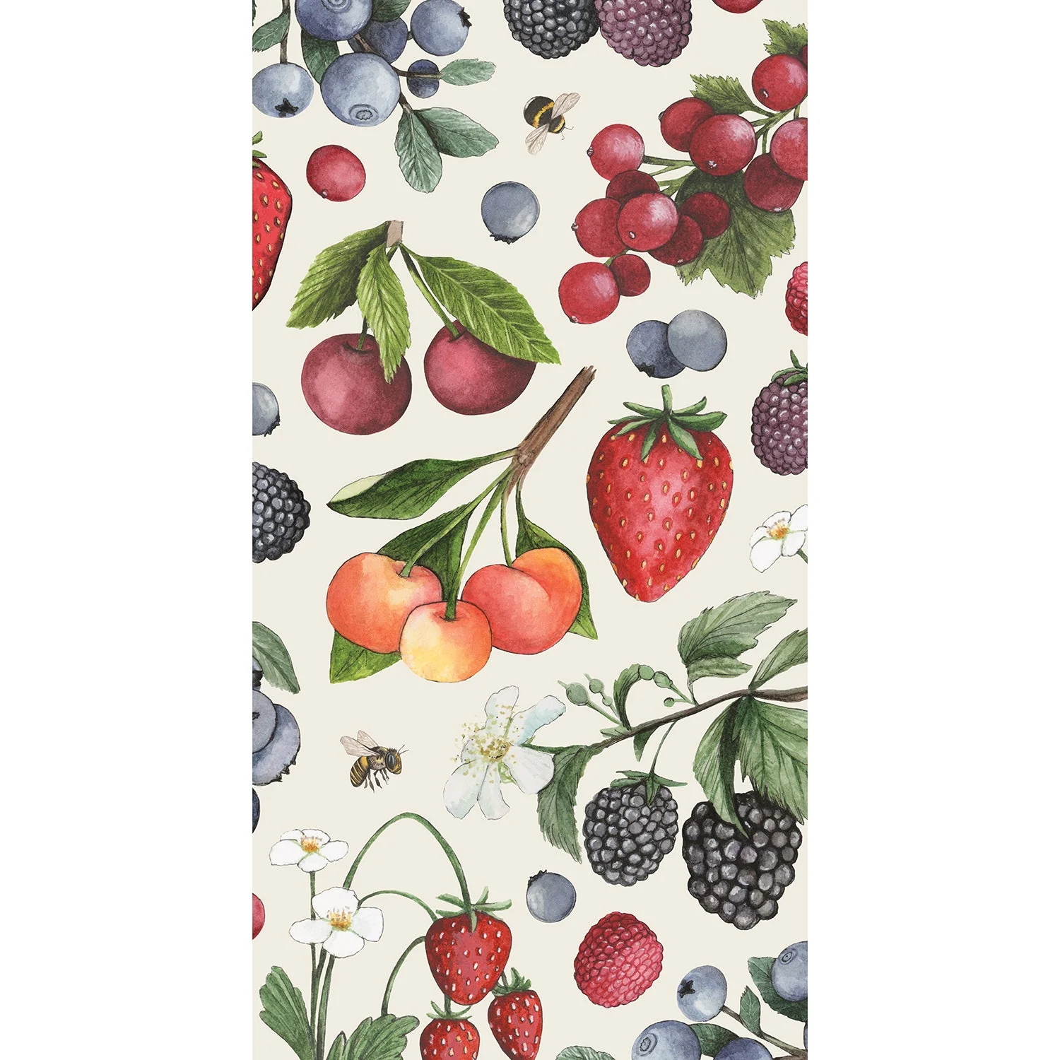 Hester & Cook Wild Berry Guest Napkin