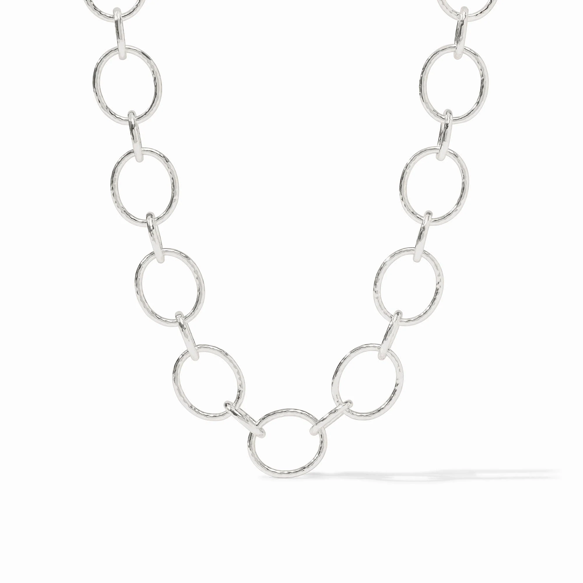 Julie Vos Silver Catalina Light Link Necklace