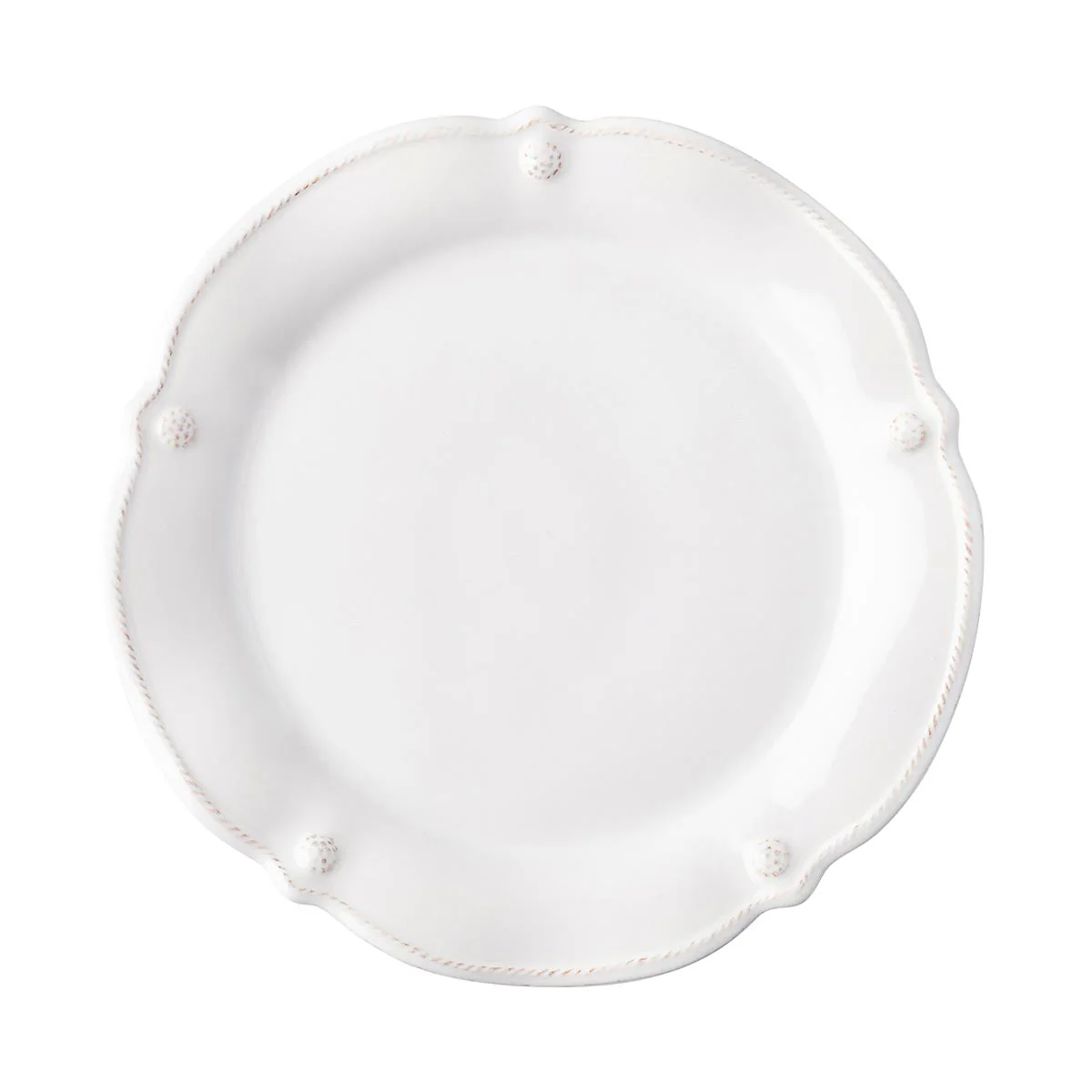 Juliska Berry & Thread Flared Dessert/Salad Plate - Whitewash