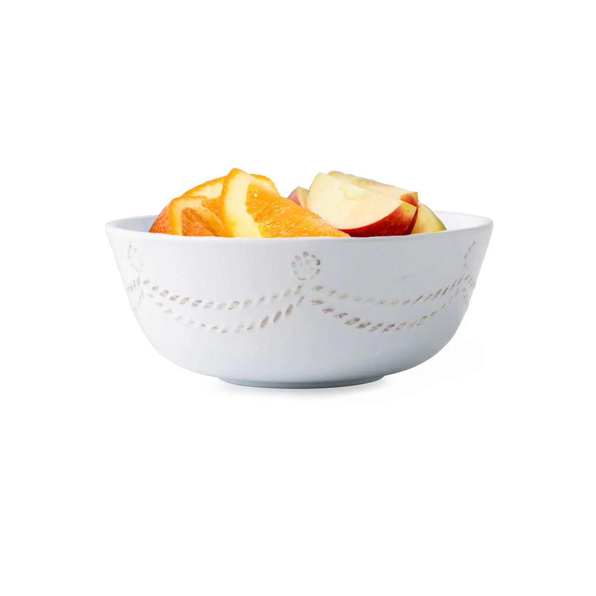 Juliska Berry & Thread Melamine Cereal/Ice Cream Bowl - Whitewash - Image 2
