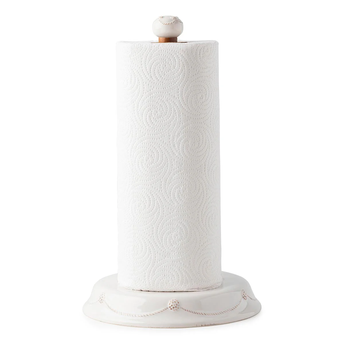 Juliska Berry & Thread Paper Towel Holder - Whitewash - Image 2