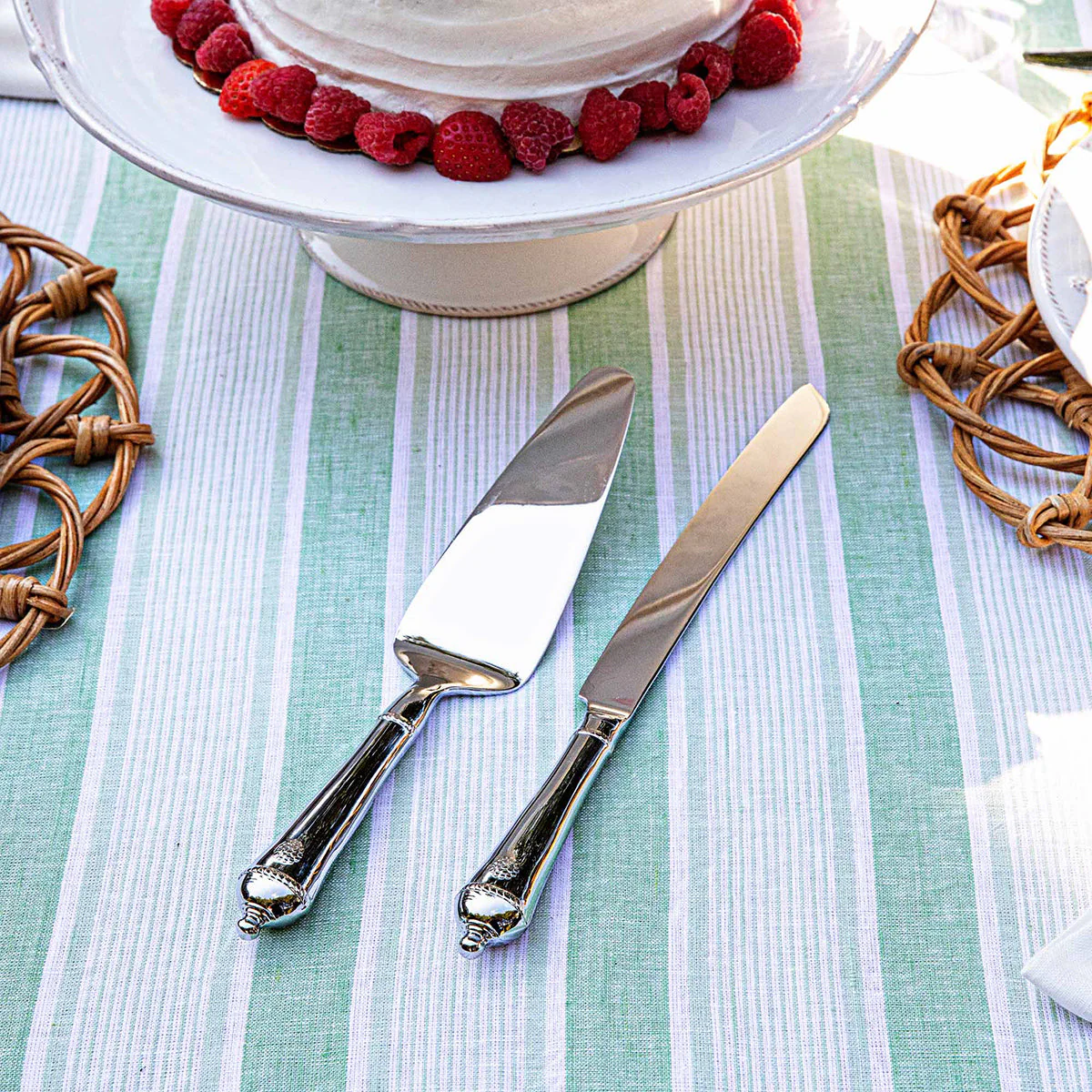 Juliska Berry & Thread Cake Knife and Server Set/2pc - Polished - Image 3