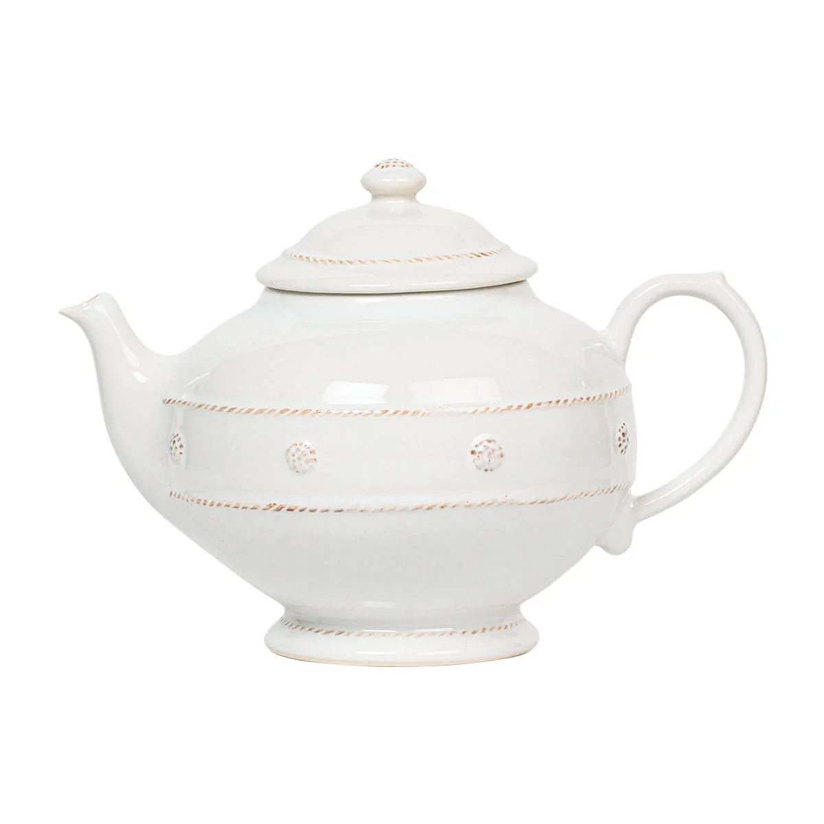 Juliska Berry & Thread Teapot - Whitewash