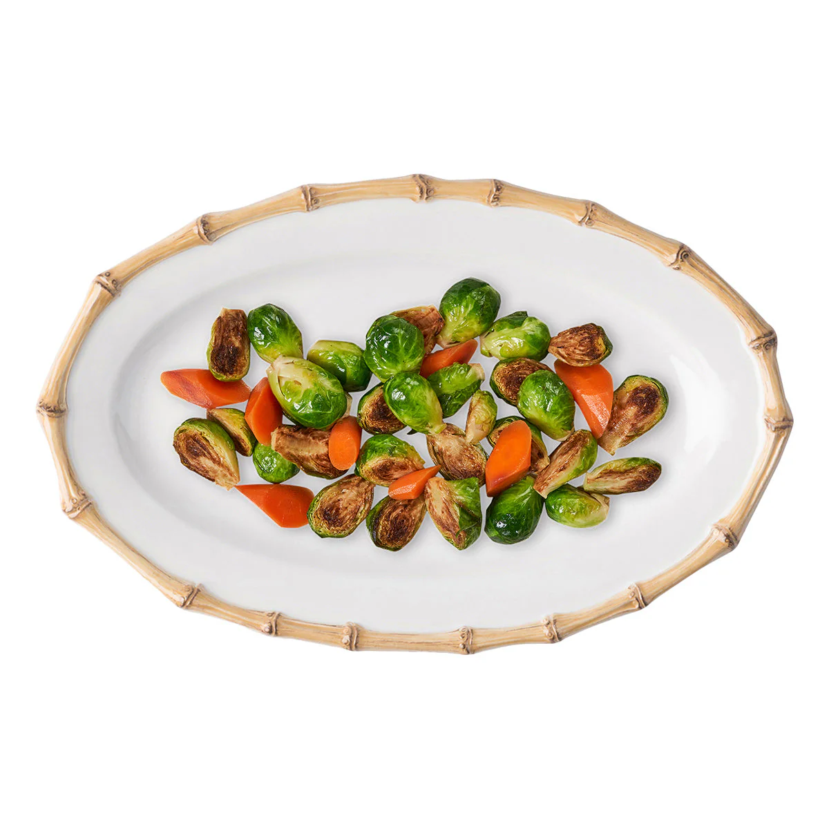 Juliska Bamboo 16" Platter - Natural - Image 2