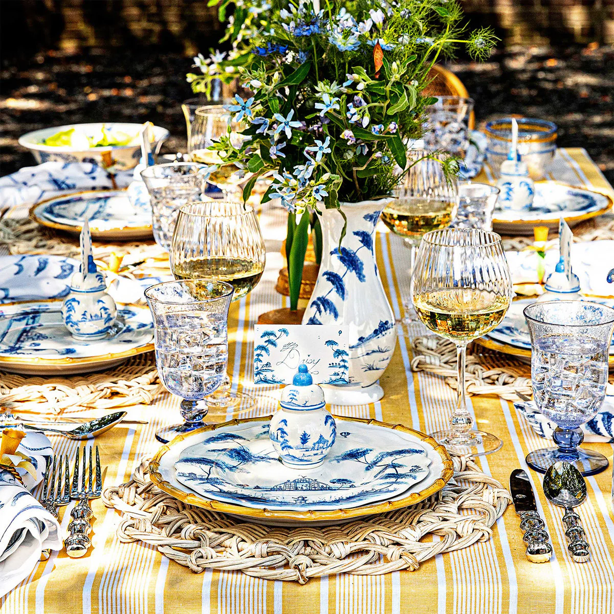 Juliska Country Estate Place Card Set/12 - Delft Blue - Image 5
