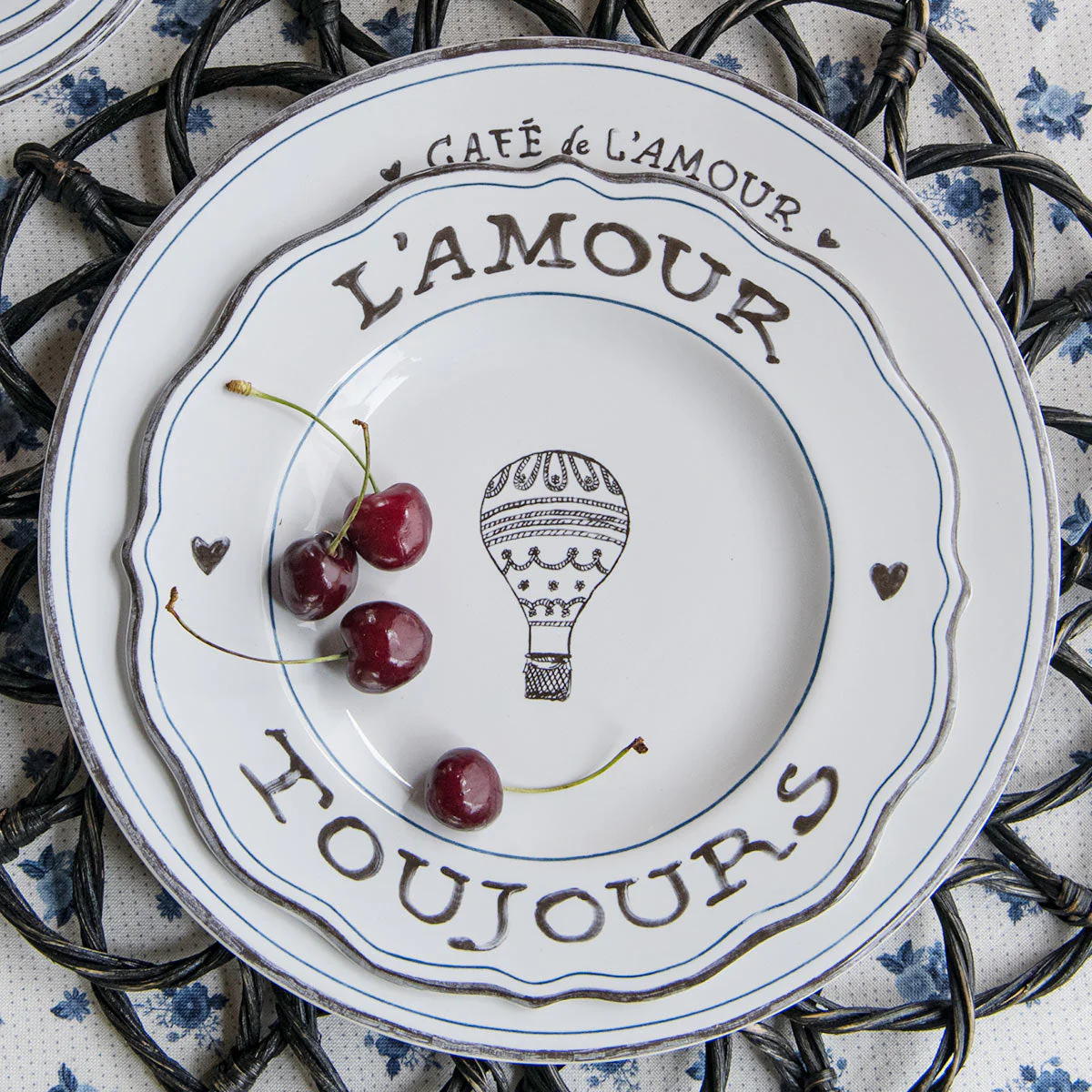 Juliska L'Amour Toujours Dinner Plate - Image 5
