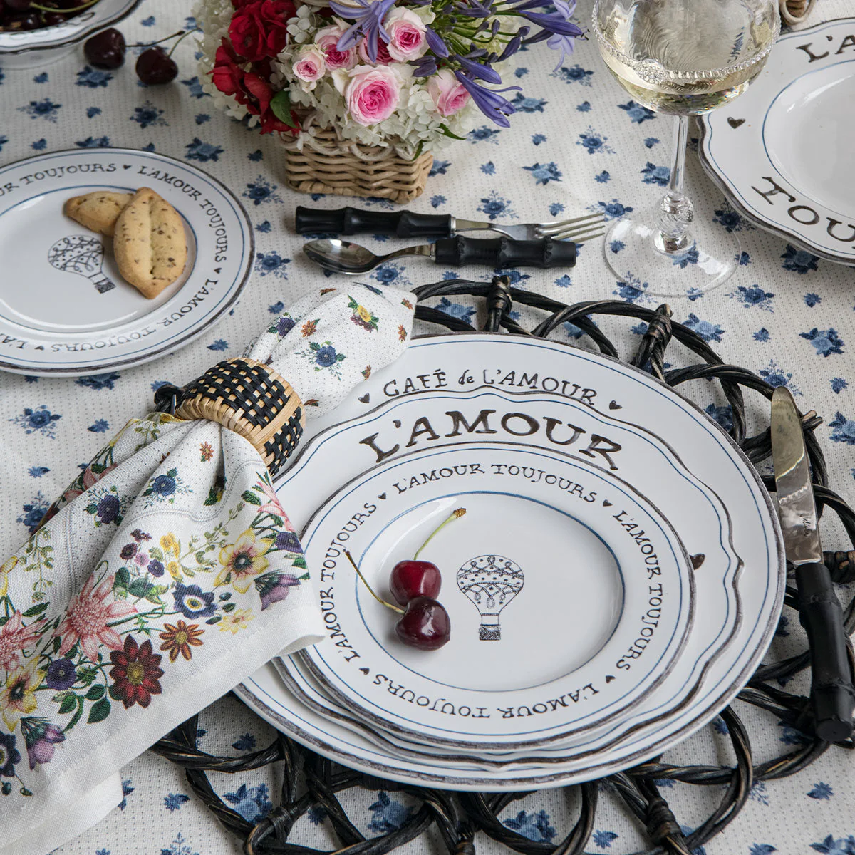 Juliska L'Amour Toujours Dinner Plate - Image 8