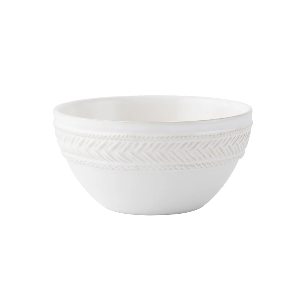 Juliska Le Panier Cereal/Ice Cream Bowl - Whitewash