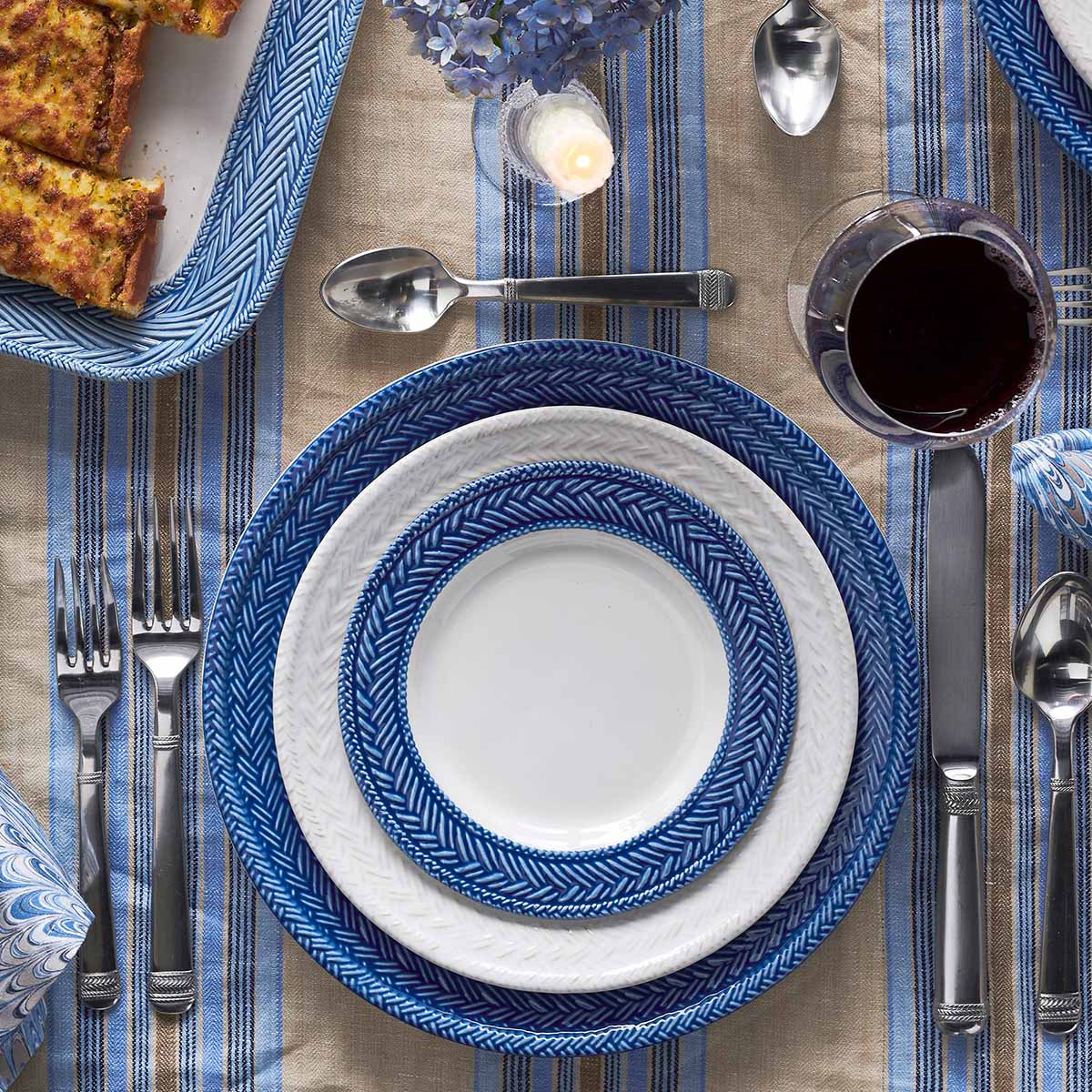 Juliska Le Panier 17" Platter - Delft Blue - Image 4