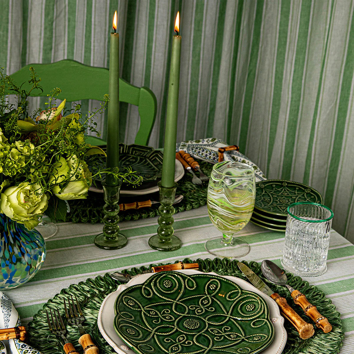 Juliska Provence 5" Candlestick Set/2 - Basil - Image 7