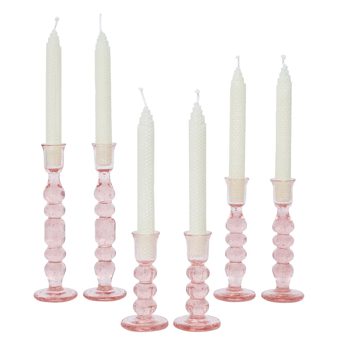Juliska Provence 7" Candlestick Set/2 - Blush - Image 4