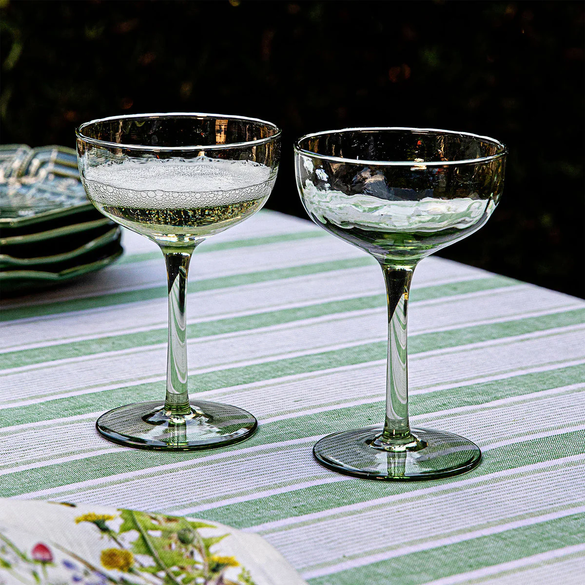 Juliska Puro Cocktail Coupe Set/2 - Basil - Image 4