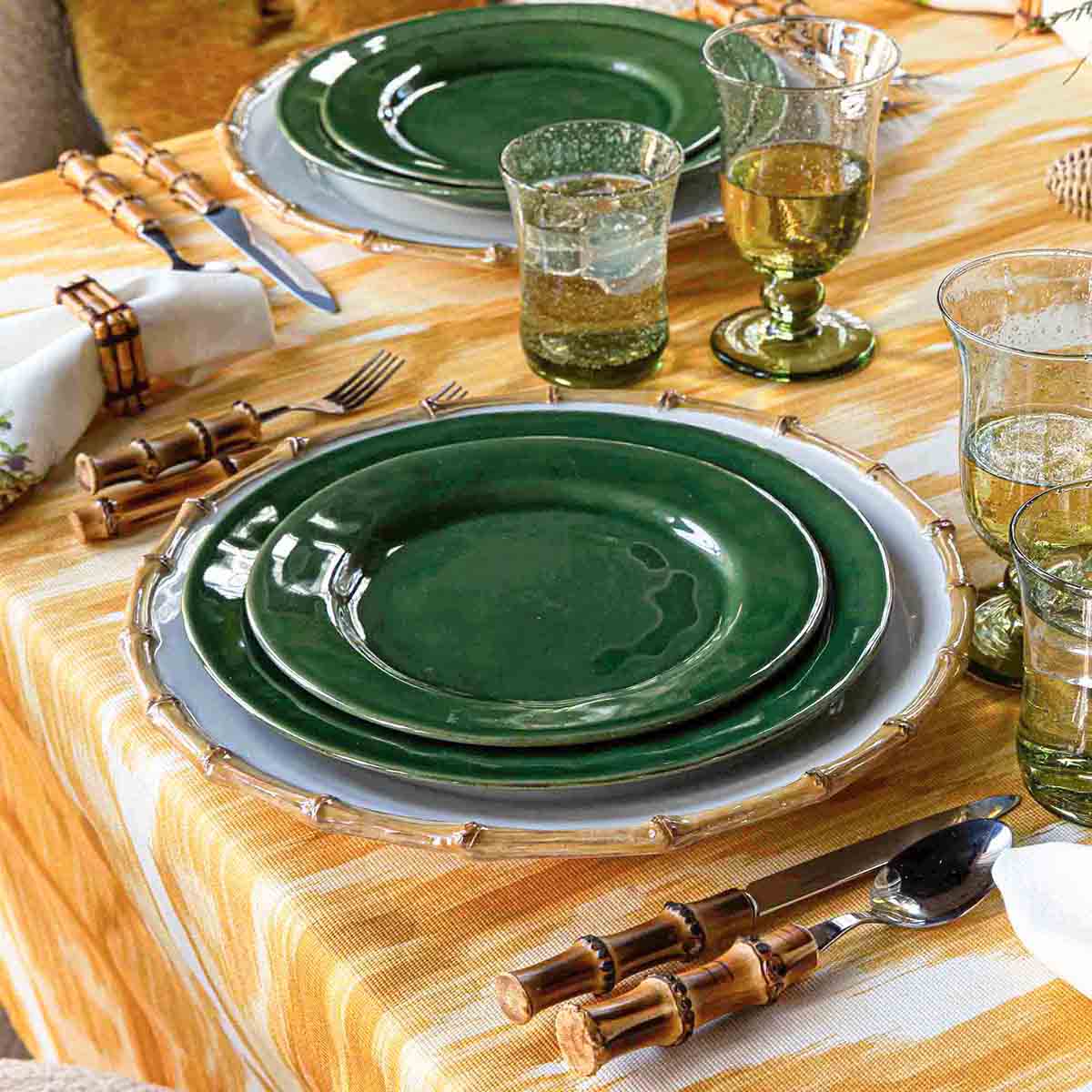 Juliska Puro Dessert/Salad Plate - Basil - Image 6