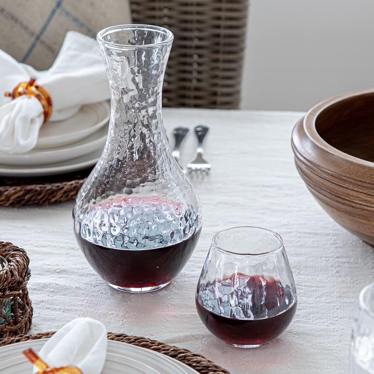Juliska Puro Stemless Red Wine Glass - Image 5
