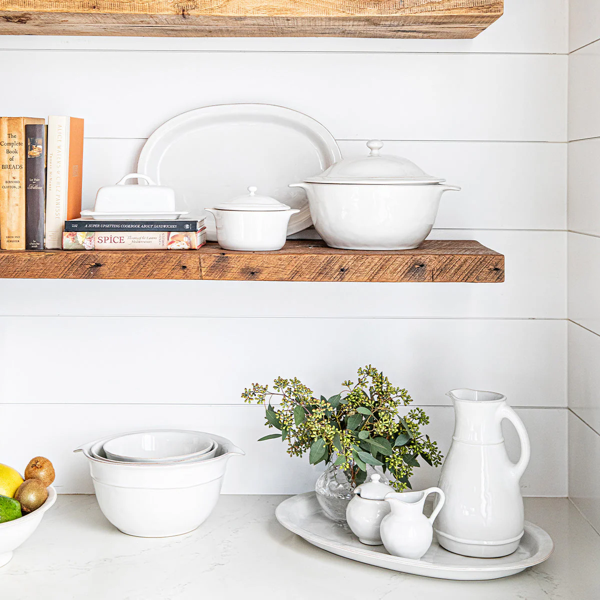 Juliska Puro 12" Oval Baker - Whitewash - Image 5