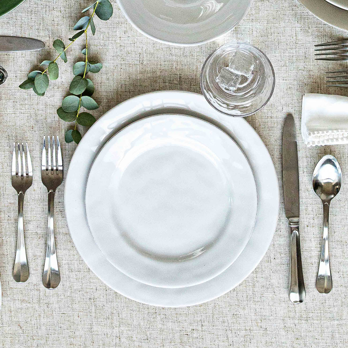 Juliska Puro Dessert/Salad Plate - Whitewash - Image 3
