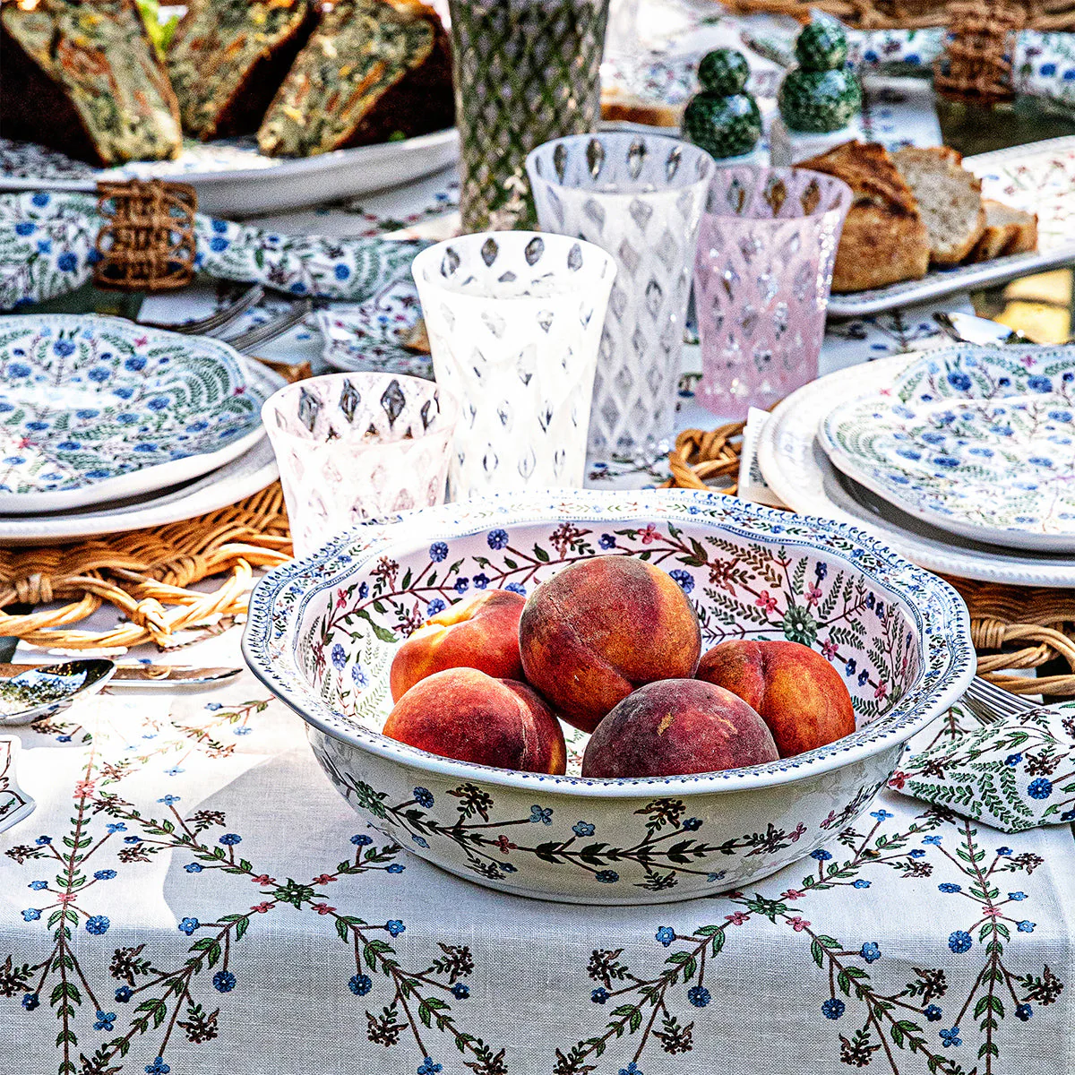 Juliska Villa Seville 12" Serving Bowl - Chambray - Image 5