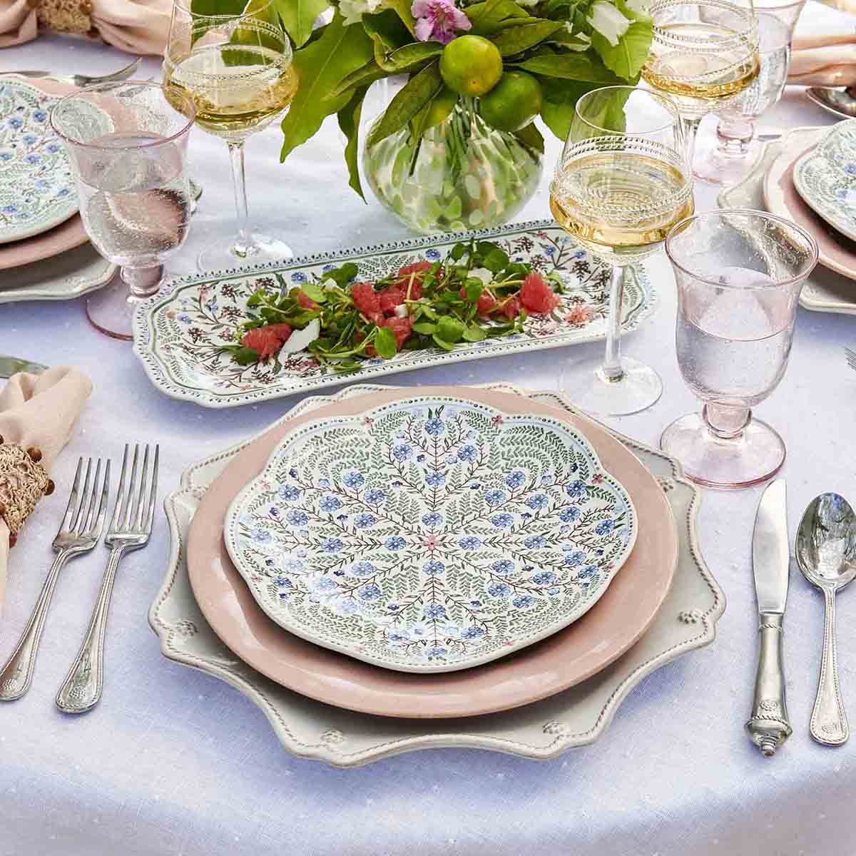 Juliska Villa Seville 15” Hostess Tray - Chambray - Image 7