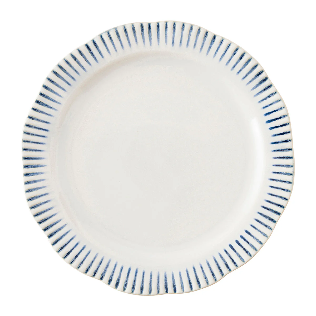 Juliska Sitio Stripe Dinner Plate - Indigo - Image 8
