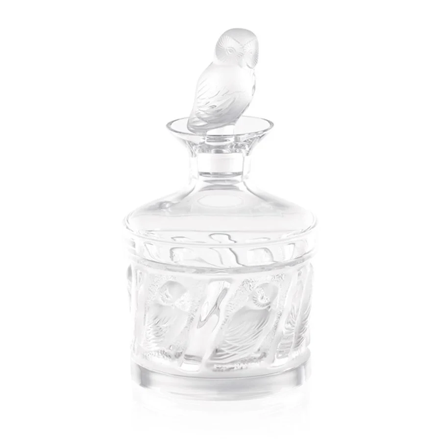 Lalique Owl Decanter