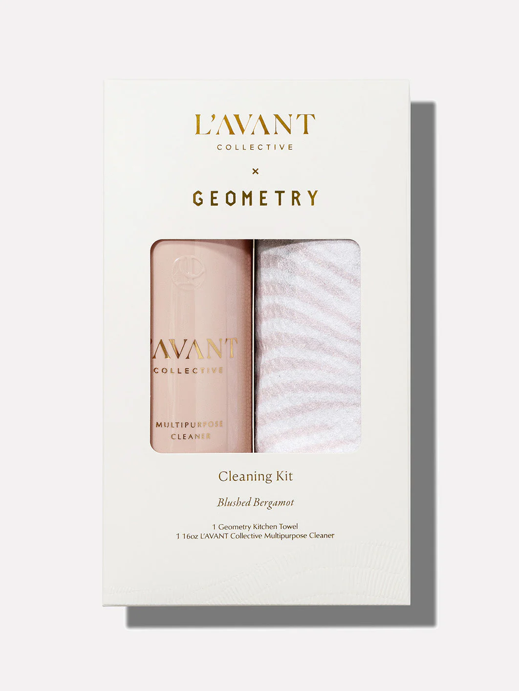 L'AVANT X Geometry Cleaning Kit-Blushed Bergamot