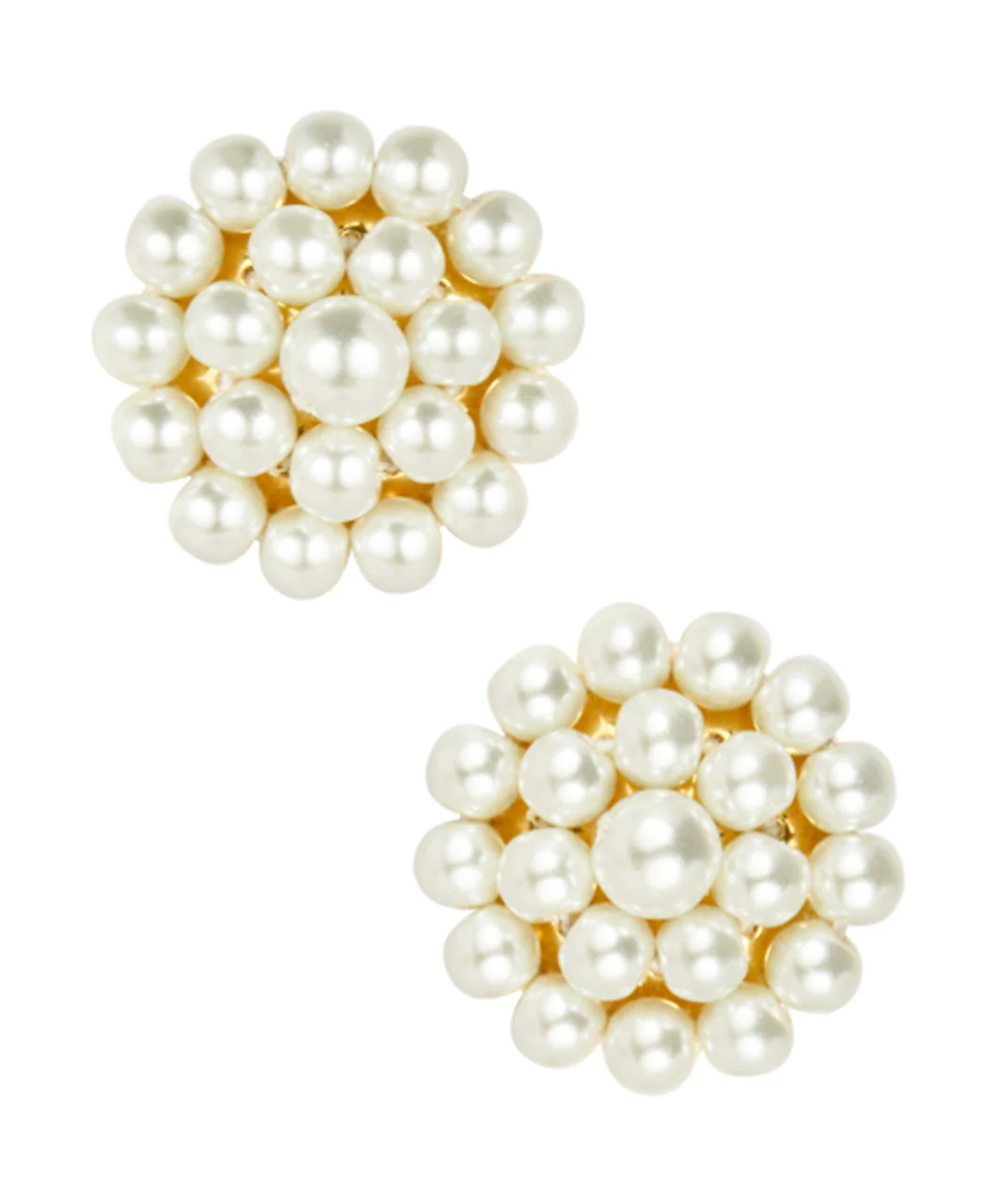 Lisi Lerch Pearl Button Earrings