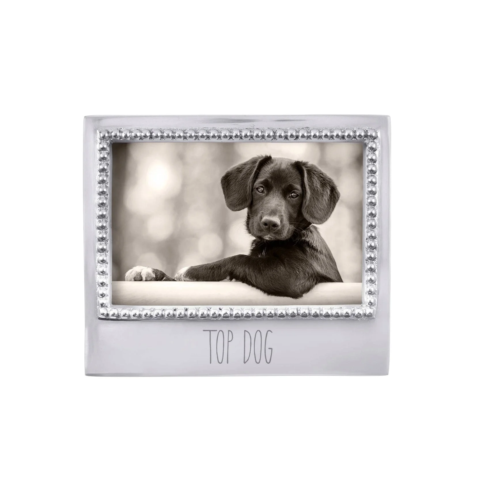 Mariposa Top Dog 4*6 Beaded Frame