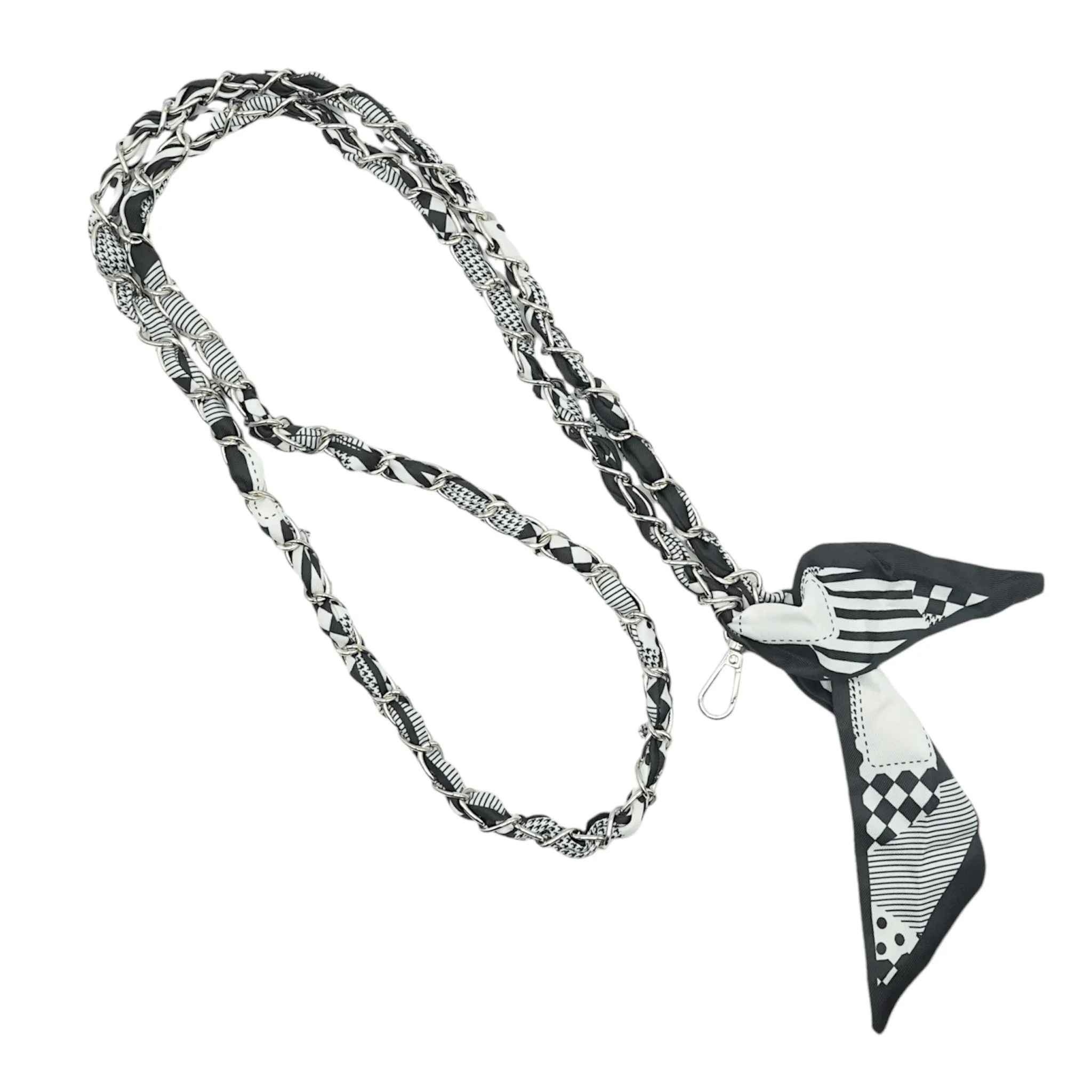 Miami Chains Checkerboard Crossbody Phone chain