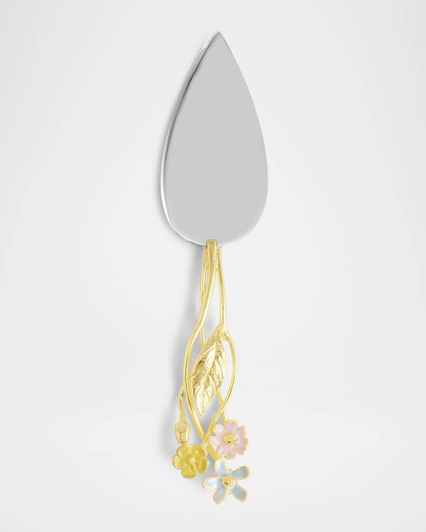 Michael Aram Wildflowers Cake Server