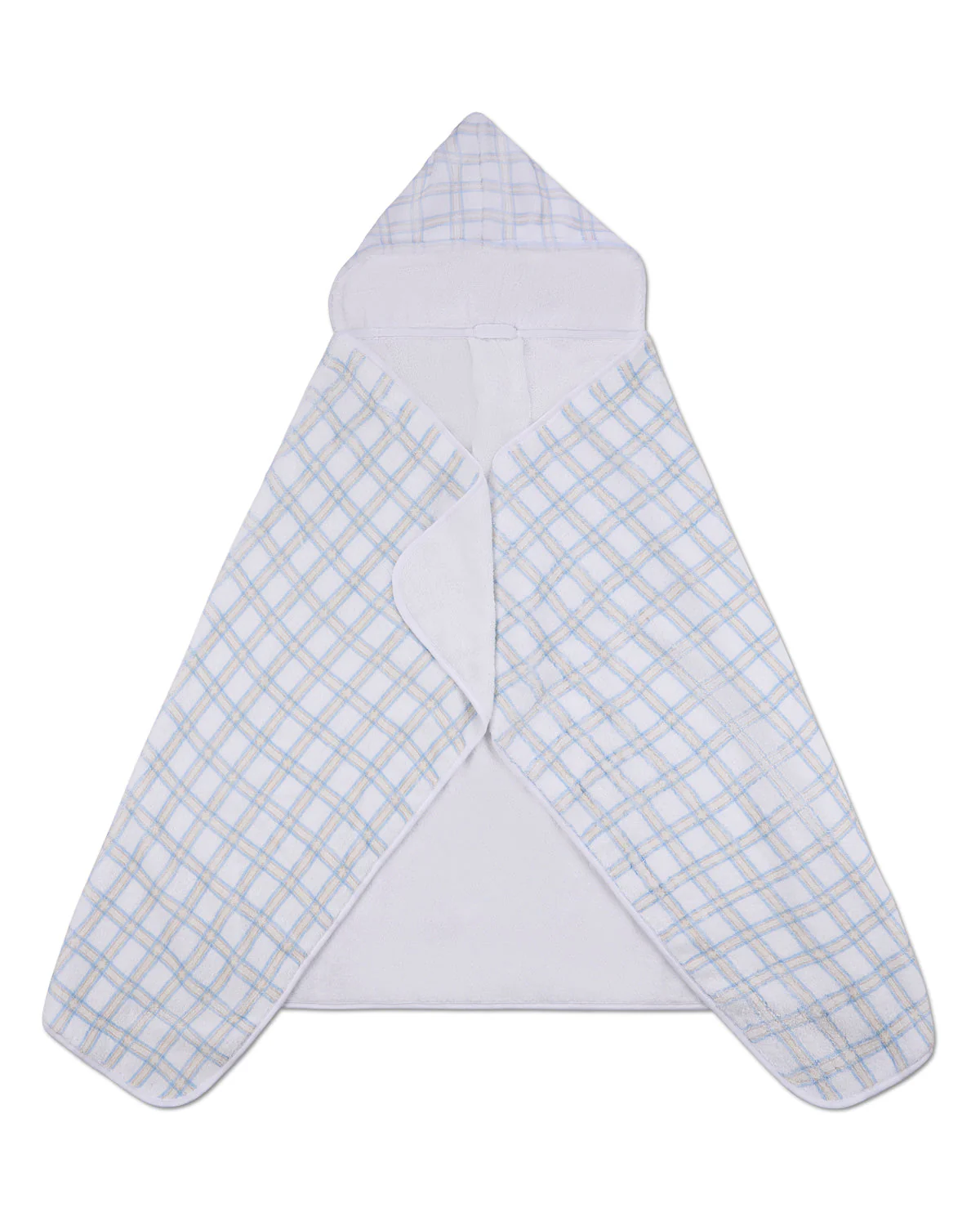 Mini Moi Plaid Hooded Towel