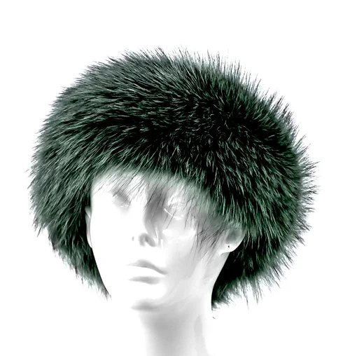 Mitchie's Matchings Fox Fur Headband/Collar - Image 4