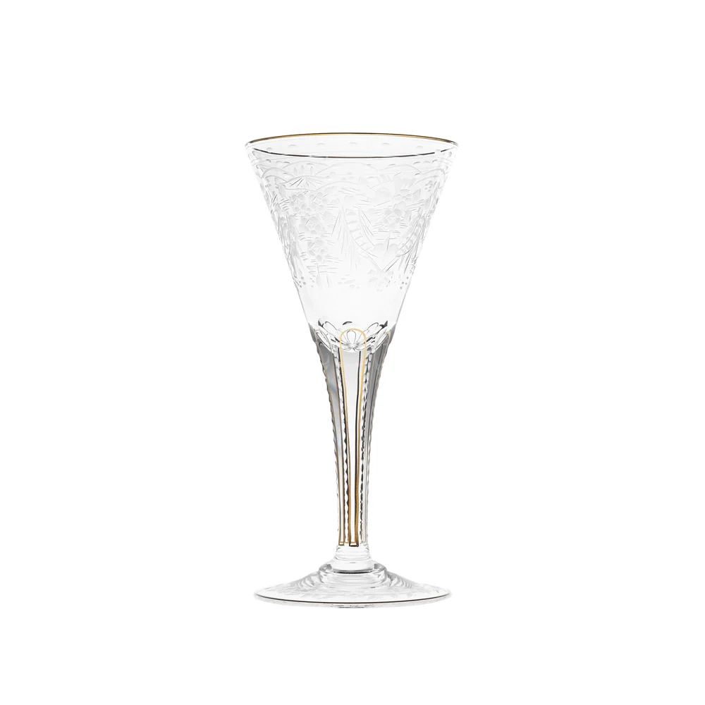 Moser Crystal Maharani Wine Glass